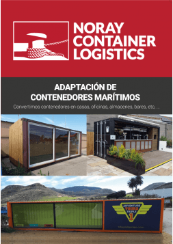 Adaptation of maritime containers